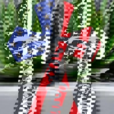 4th of July Decor - Freedom Cross - Perfect for home, office, front door or gift - Wooden home accent