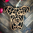  Dog Ornament - Line Art - Choose your dog from the list & style! Personalized with name too! 