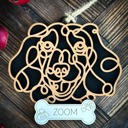  Dog Ornament - Line Art - Choose your dog from the list & style! Personalized with name too! 