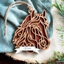  Barn animal Ornament, charm or Easter Basket Tag - Personalization is available. Great for gifts or any farm anmal lover.