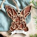  Barn animal Ornament, charm or Easter Basket Tag - Personalization is available. Great for gifts or any farm anmal lover.