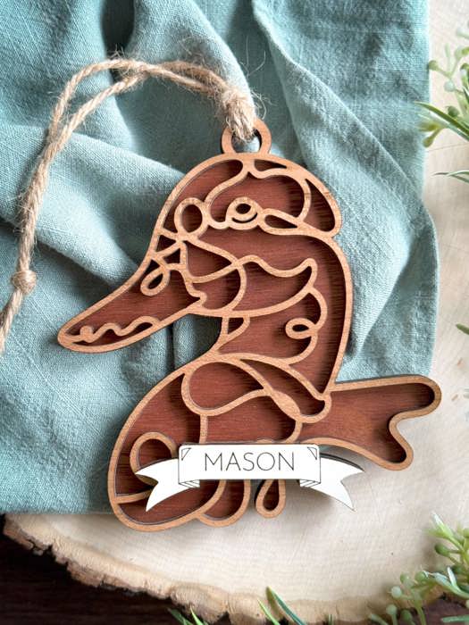 Barn animal Ornament, charm or Easter Basket Tag - Personalization is available. Great for gifts or any farm anmal lover.