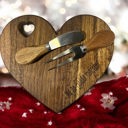  Mini heart charcuterie boards - A great gift for valentine's, birthday, wedding or any occasion. Personalization is available