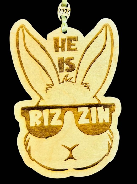 Slang Easter Tag 4 Teens | Bunny tags with Slang Humor | Skibidi Hop | He is Rizzin | Perfect for teens | 2 Designs choose from-Easter Gift tags - ready to gift - Easter fun