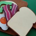  DIY Wooden Breakfast Board for Kids' Play - Safe for kids - Ready to paint or color - Let the creativity come to life and serve up breakfast! 