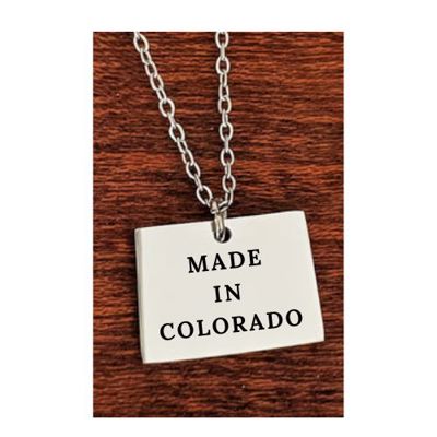 Colorado Necklace - Personalized Necklace - Makes a great gift!