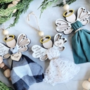   Memorial Ornament – Angel Wings - Create a Keepsake with a Loved One’s Clothing