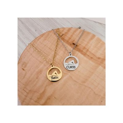 Swimming Necklace - Personalized - Choose gold or silver - Makes great gift for swimmers - Swim gift