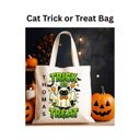  Trick or Treat Personalized Canvas Bags - Great for Halloween