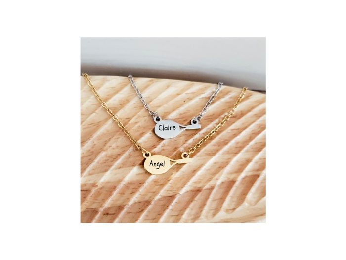 Tennis Necklace - Personalized - Choose gold or silver - Makes a great gift for anyone who loves tennis