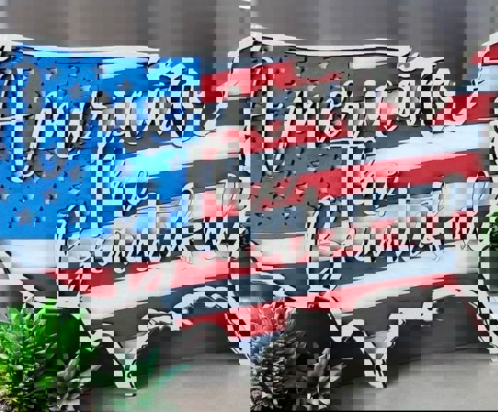 United States of America - 4th of July Decor - Choose from 3 design options - Perfect way to show your support for America