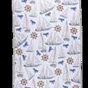  Reversible Waffle Knit Dish Towel "Seaside" 