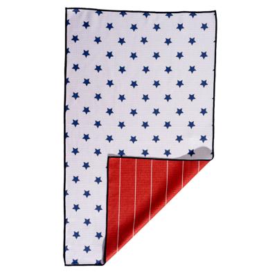 Waffle Knit Dish Towel "Liberty"