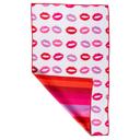  Waffle Knit Dish Towel  "Pucker Up"