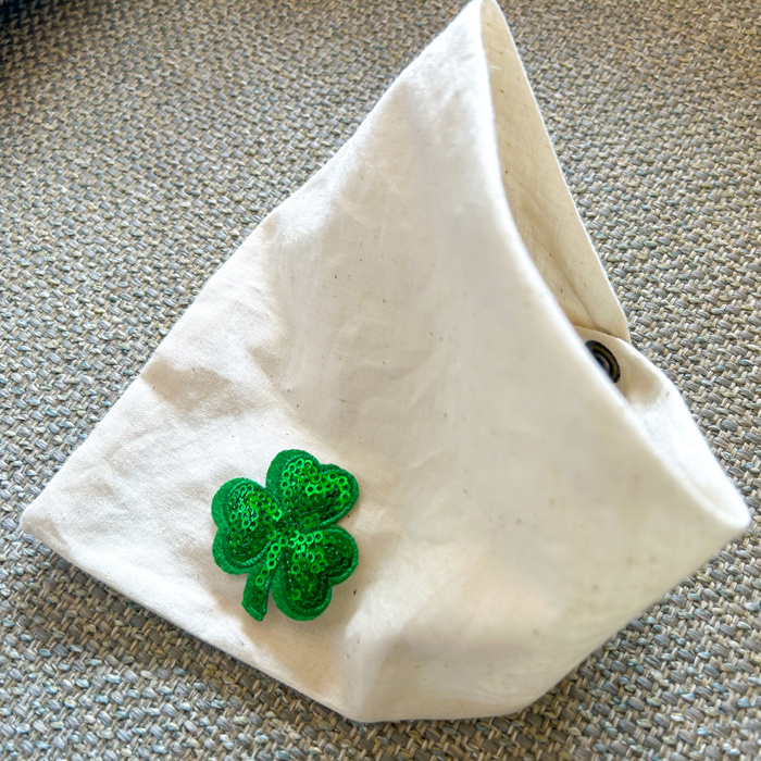 St. Paddy’s Bandanas for Your Dog 🍀  ✨ Luck Just Got Sparkly! 