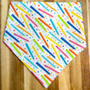  Birthday Candles Dog Bandana | birthday party | puppy birthday bandana | dog party | Dog birthday | Pet birthday