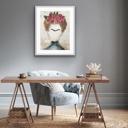  Original Abstract Painting of Frida Kahlo! 