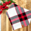  Plaid dog bandana for Christmas - Holidays - Gift ideas for dog moms