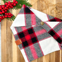  Plaid dog bandana for Christmas - Holidays - Gift ideas for dog moms