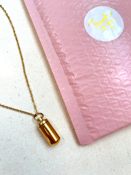 Love Capsule Necklace 