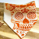  Hand painted Halloween Dog bandana - Dog costume- Spooky Style for Your Furry Friend!