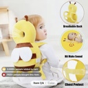  Baby Head Protector Backpack: Bee Soft Landing & Safety Toddler Fall Protection