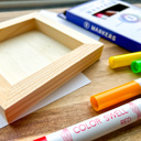  Wood Board Art Set for Kids  