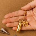  Cylinder Memorial Urn Necklace – PET LOSS