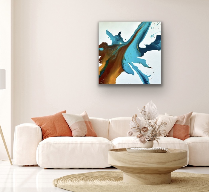 Original Abstract Painting for Home Decor
