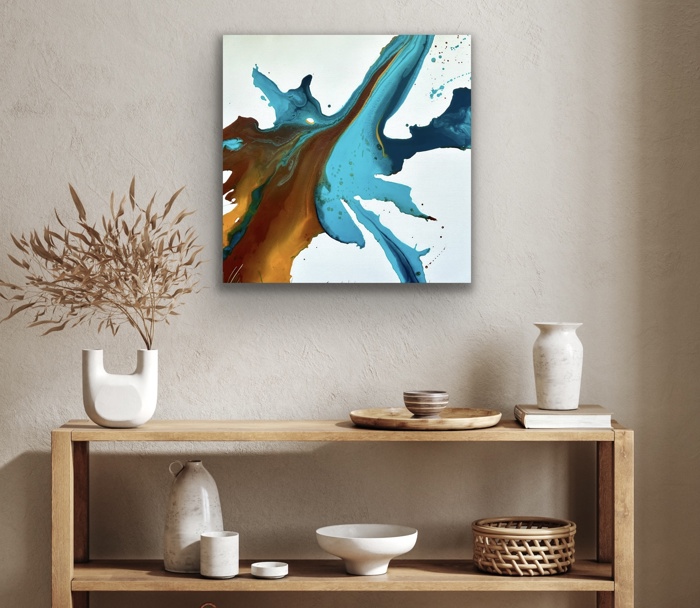 Original Abstract Painting for Home Decor