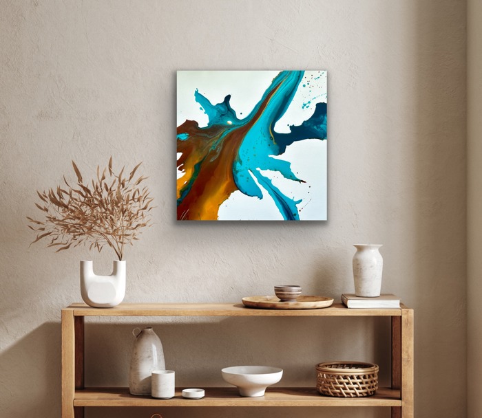 Original Abstract Painting for Home Decor