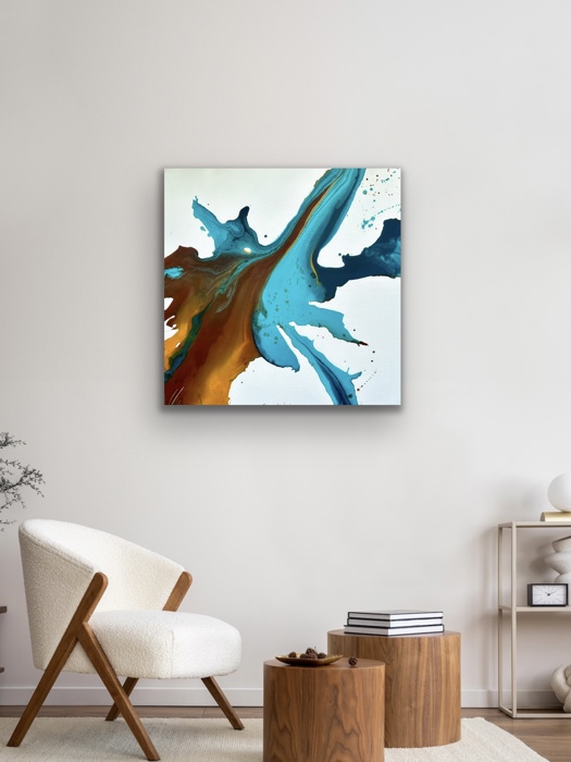 Original Abstract Painting for Home Decor