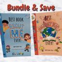  BUNDLE & SAVE on 'Best Book About Me Ever' AND 'Best Imaginary World Ever' - Kids Books (Paperbacks) Written By Your Child