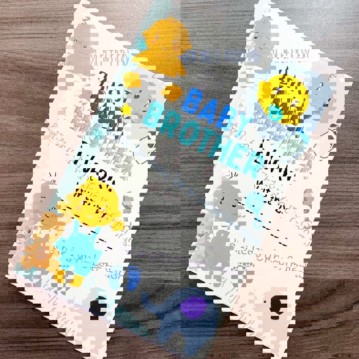 "Best Baby Brother Ever!" - Kids Book (Paperback) - Written by Your Child!