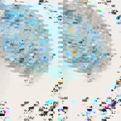 Blue Christmas Slime Kit