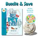  BUNDLE & SAVE! 'Best Pet Ever!' | Personalized Writing & Drawing Book for Kids AND ‘Lucky’ Slime Kit