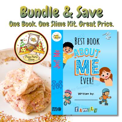 BUNDLE & SAVE on 'Best Book About Me Ever!' - Kids Book (Paperback) AND Pizza Party Slime Kit