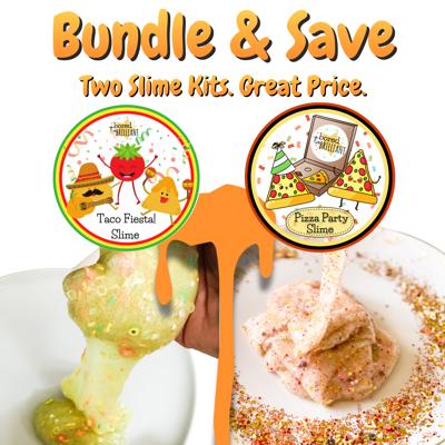 BUNDLE & SAVE on Pizza Party AND Taco Fiesta Slime Kits