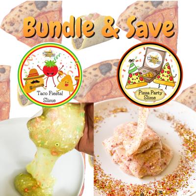 BUNDLE & SAVE on Pizza Party AND Taco Fiesta Slime Kits