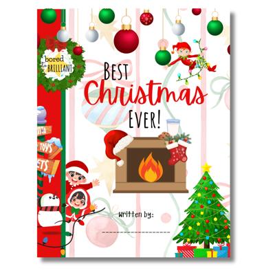 Best Christmas Ever! | Personalized Writing & Drawing Book for Kids