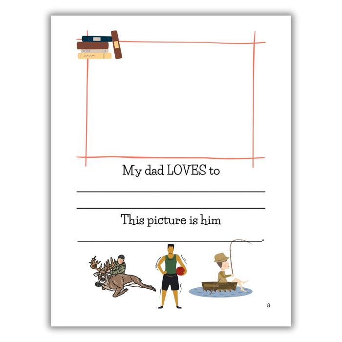 Best Dad Ever! | Personalized Writing & Drawing Book for Kids