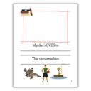  Best Dad Ever! | Personalized Writing & Drawing Book for Kids
