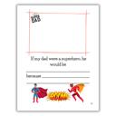  Best Dad Ever! | Personalized Writing & Drawing Book for Kids