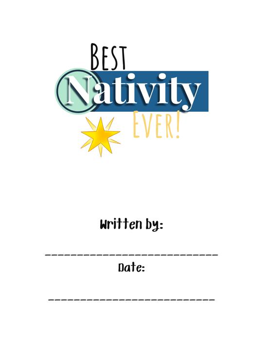 Best Nativity Ever! | Personalized Writing & Drawing Book for Kids