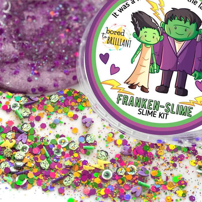 Frankenslime Halloween Slime Kit