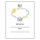  Best Grandpa Ever! | Personalized Writing & Drawing Book for Kids