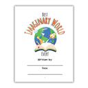  Best Imaginary World Ever! | Personalized Writing & Drawing Book for Kids