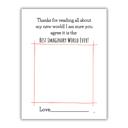  Best Imaginary World Ever! | Personalized Writing & Drawing Book for Kids