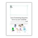  Best Imaginary World Ever! | Personalized Writing & Drawing Book for Kids