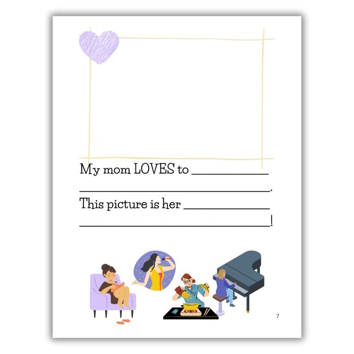 Best Mom Ever! | Personalized Writing & Drawing Book for Kids